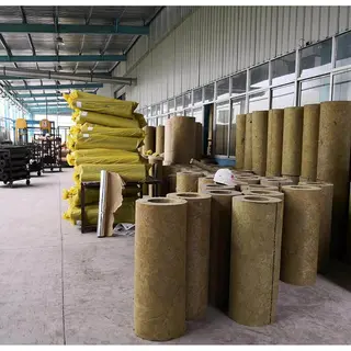 High-Density Rock Wool Pipe, DN250, THK 100 mm, 1000 mm Long